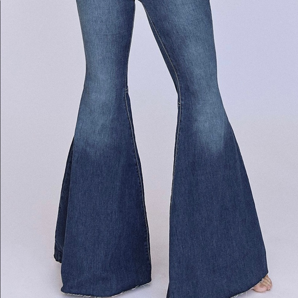 Free people denim bell bottoms
